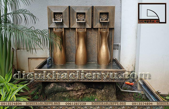 Cảnh quan dự án đài nước khu đô thị